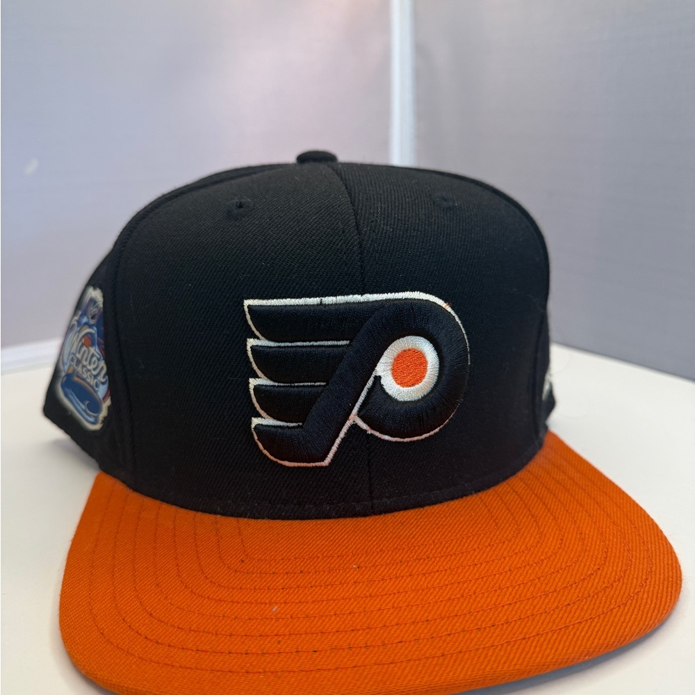 Reebok Black and Orange Snapback Hat
